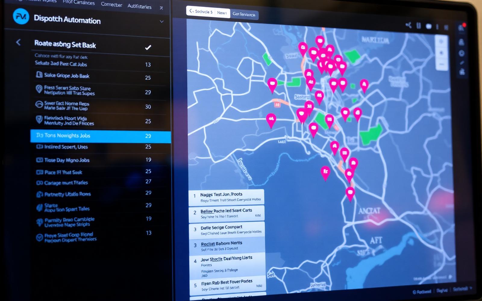 Field-service dispatch automation