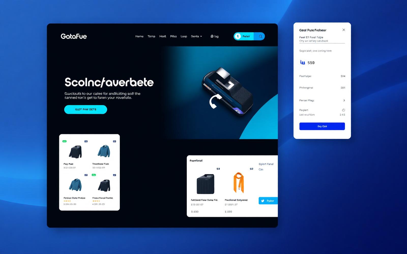 Merchant storefront & checkout